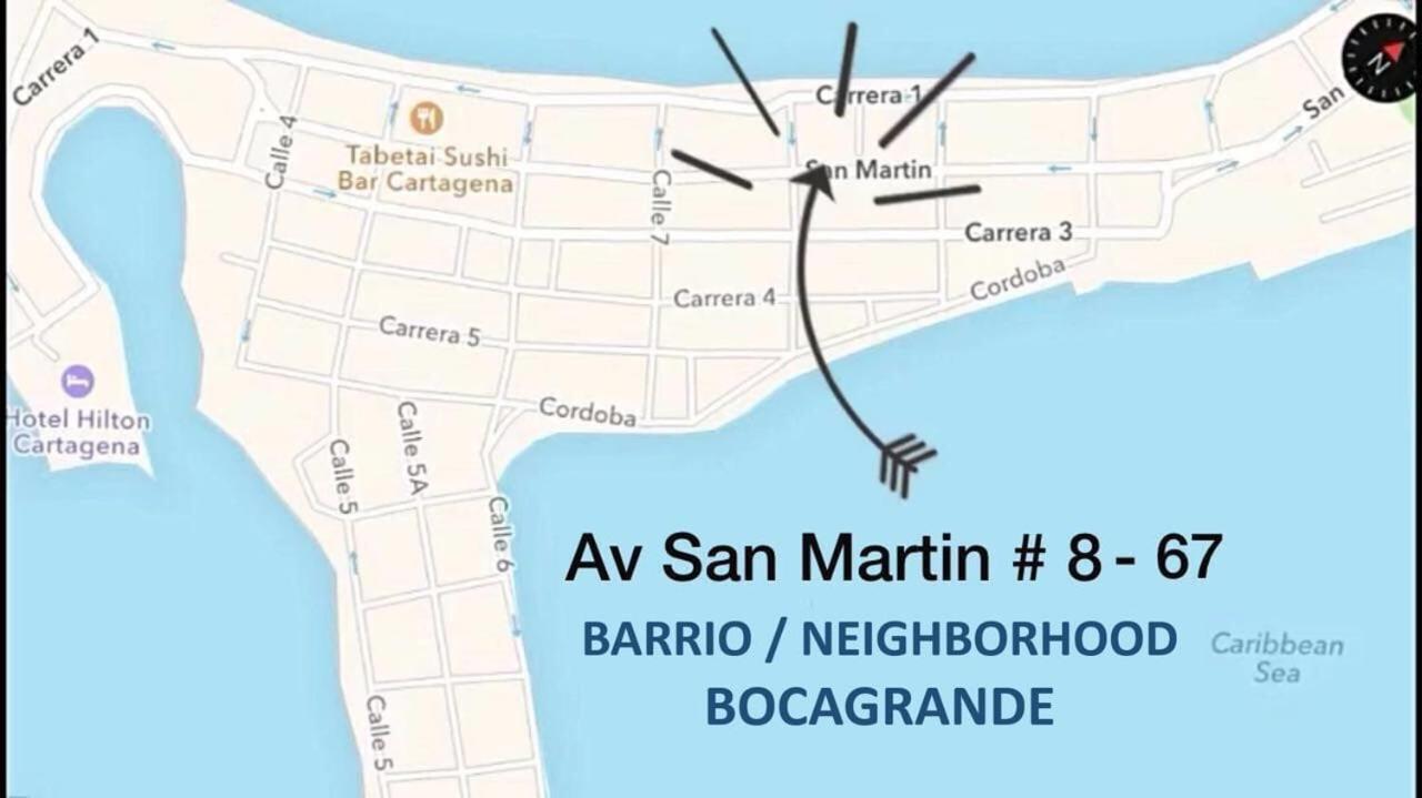Studio Delfines / Bocagrande Cartagena Buitenkant foto